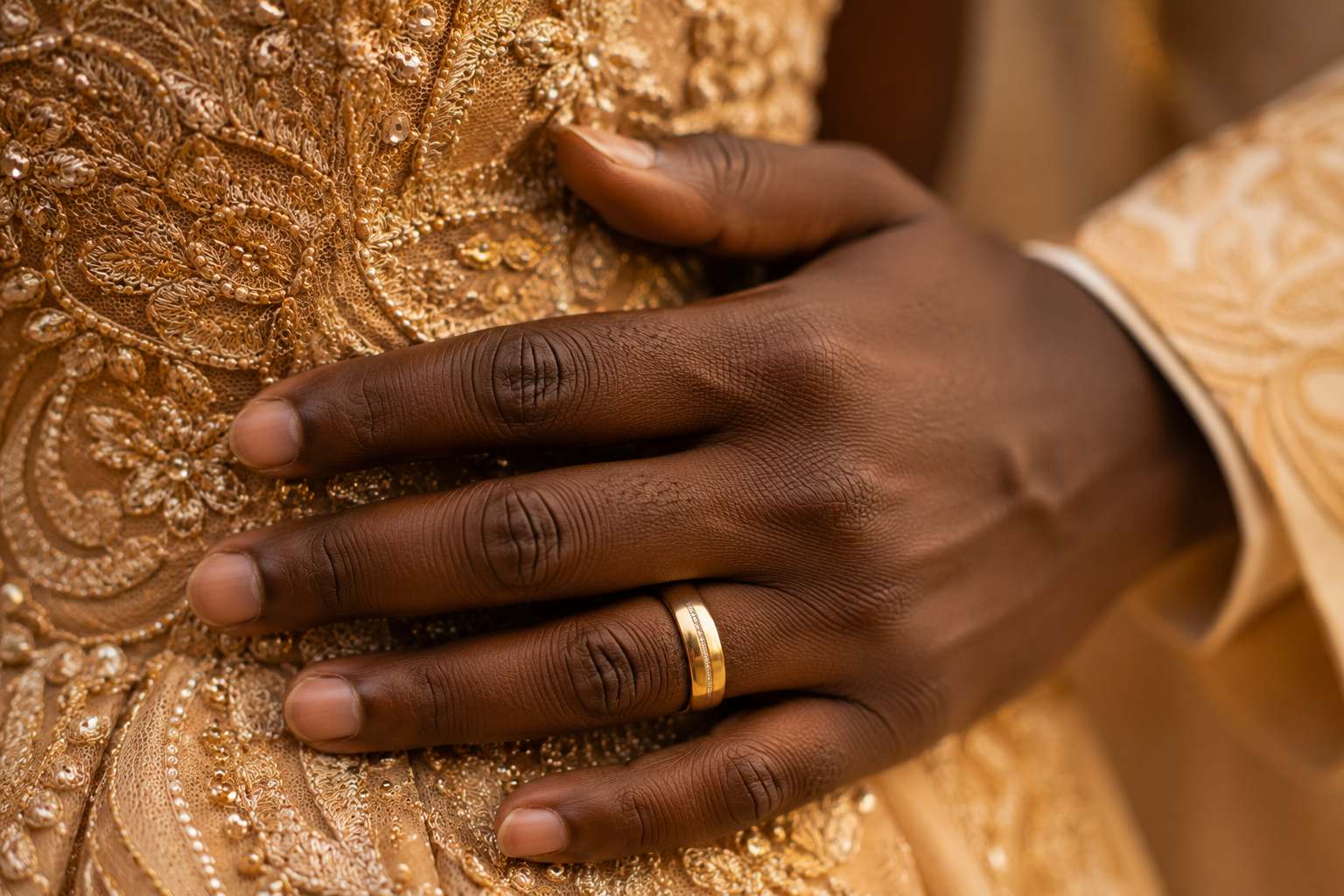 Wedding Gold Detail