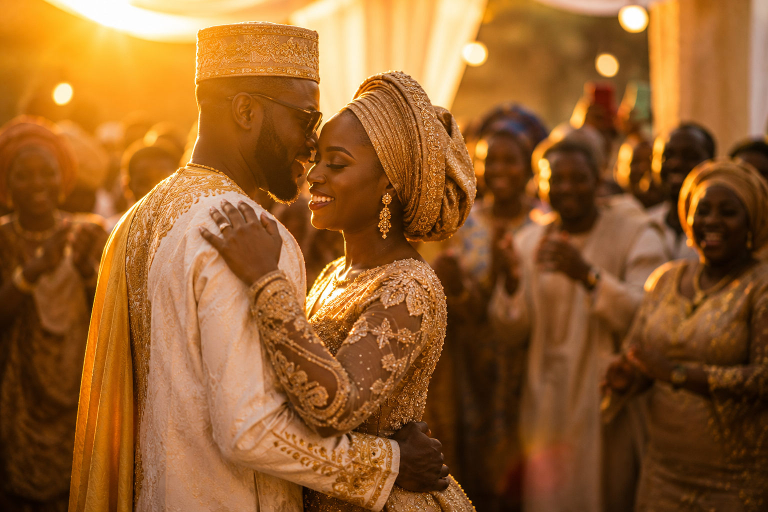 African Wedding Gold